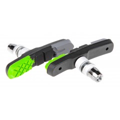 Гальмівні колодки ONRIDE Molar, V-brake 72 мм, 3-х компонентні, зелені