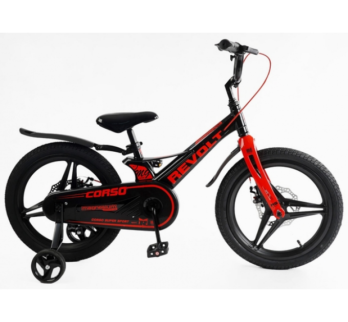 Велосипед MG 18" Corso REVOLT 2025 чорний