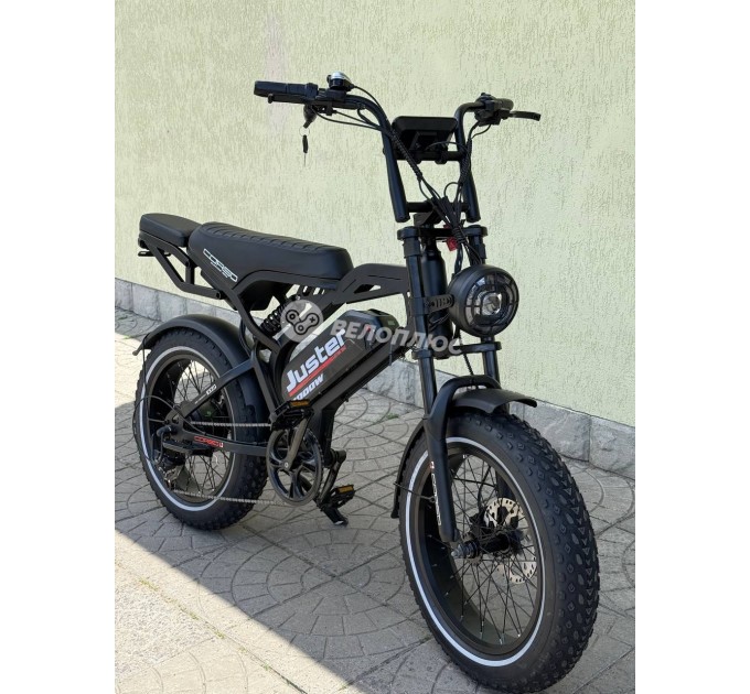 Велосипед ST 20+" Corso еJUSTER 48В 15А*г 500Вт 2025 чорний