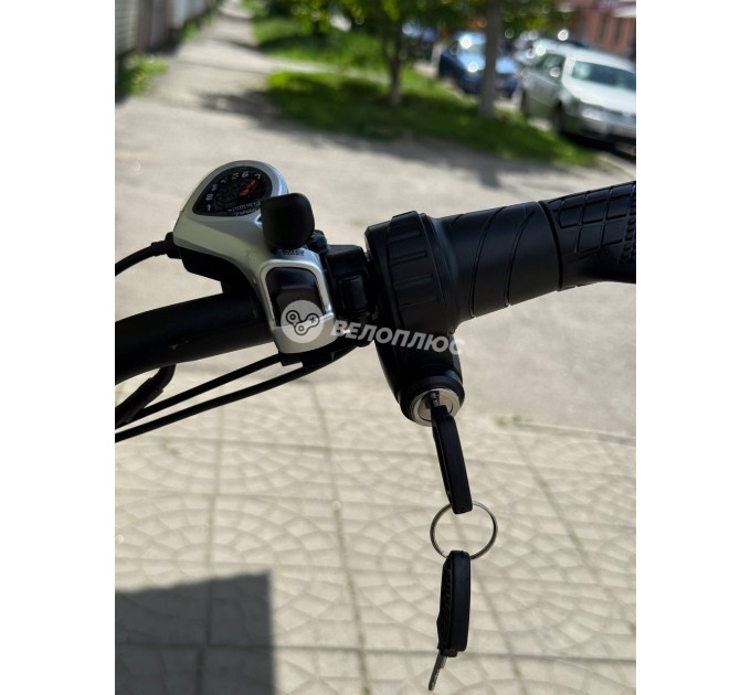 Велосипед ST 20+" Corso еJUSTER 48В 15А*г 500Вт 2025 чорний