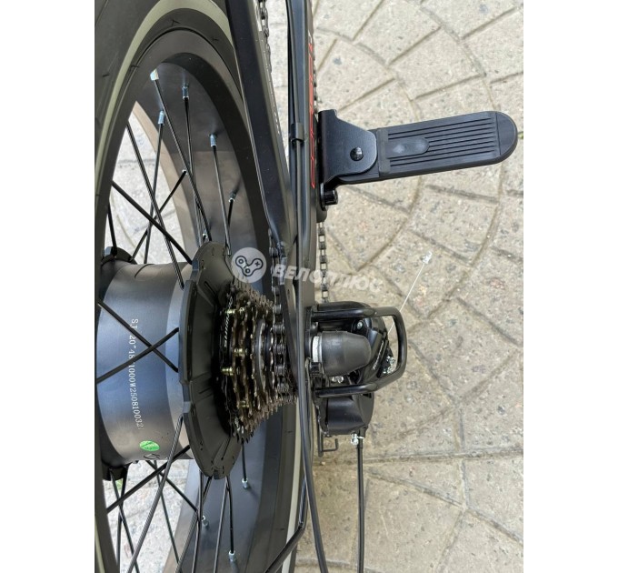 Велосипед ST 20+" Corso еJUSTER 48В 15А*г 500Вт 2025 чорний