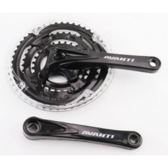 Шатуни Avanti GS-P323, сталь, пластик, 6/7 шв., 48-38-28Т, індекс., L: 170 мм, чорний