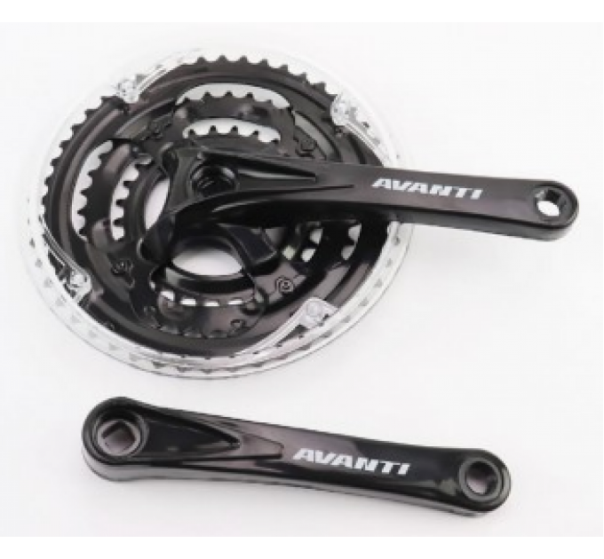 Шатуни Avanti GS-P323, сталь, пластик, 6/7 шв., 48-38-28Т, індекс., L: 170 мм, чорний