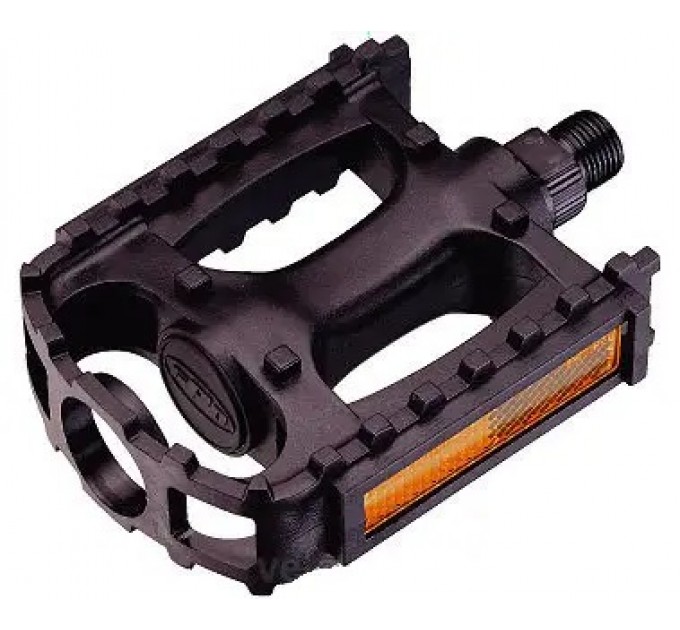 Педалі FPD-99B/392, кульки, пластик, чорний