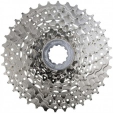 Shimano касета ACSHG20191-34, Alivio , 9-ти швидкісна, колір: Срібло, 11-36T, із локрінгом