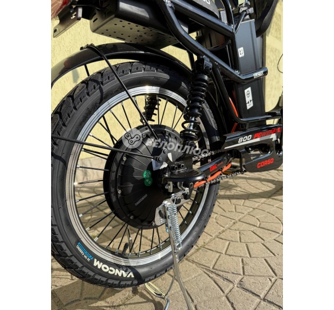 Велосипед AL 20" Corso Powerfull 60V 21Ah 800W 2026 чорний