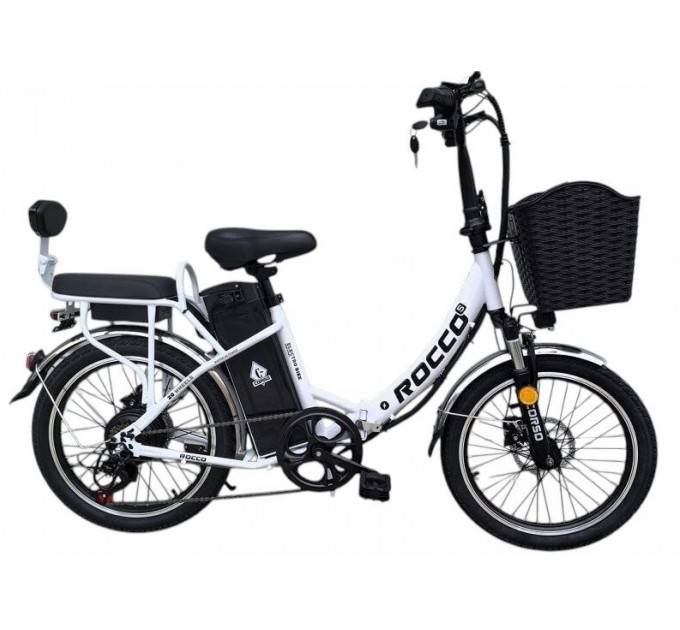 Велосипед ST 20" Corso ROCCO 48V 20AH 500W 2026 білий