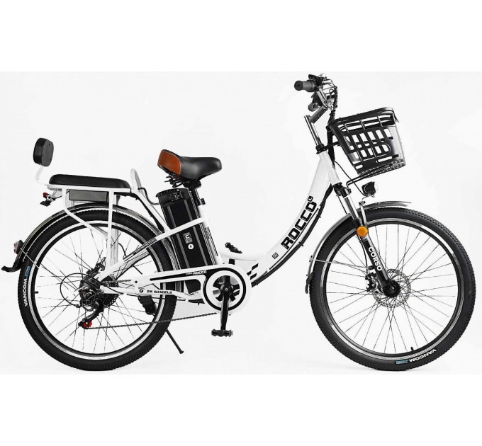 Велосипед ST 27,5" Corso ROCCO 500W 48V 20AH 2026 білий
