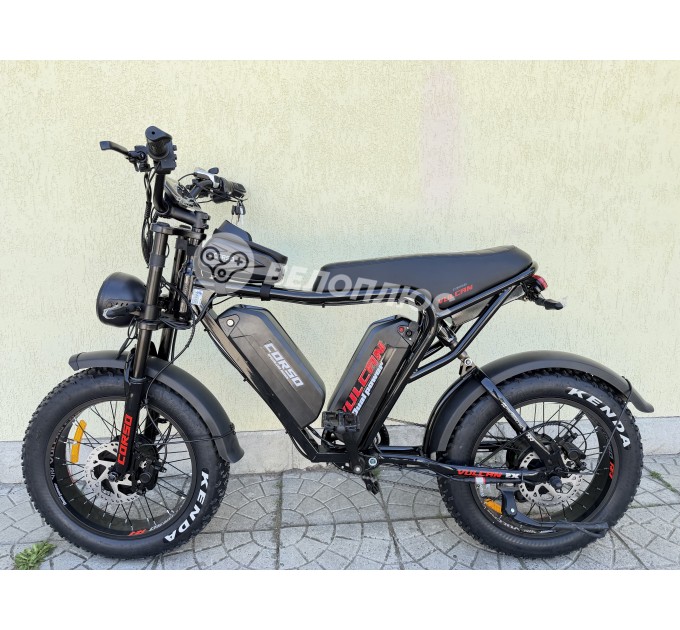 Велосипед ST 20+" Corso Vulcan 2х48V 18AH 2х1000W 2026 чорний