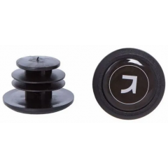 Заглушки керма GREEN CYCLE GEN-09 чорний