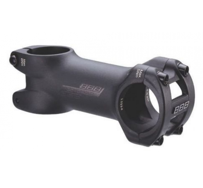 Винос керма BBB BHS-08 "RoadForce II" +/-6D алюміній діам. 31,8 довжина 60 мм 6061 3D чорний