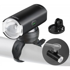 Фара передня ONRIDE Dinky 550 lm, алюмінієва, чорна