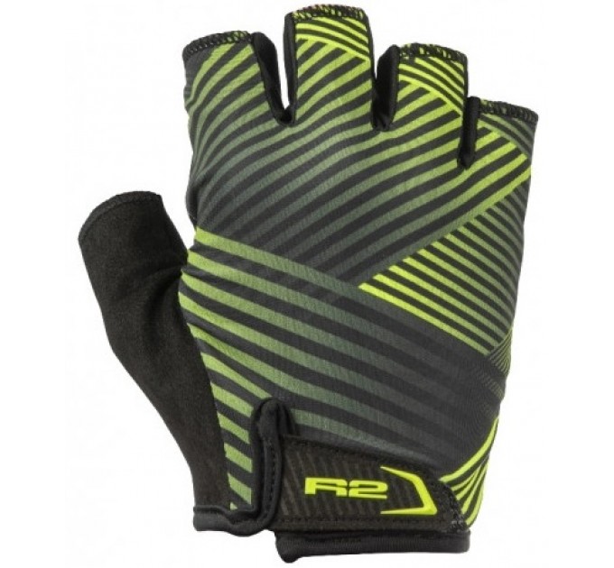 Перчатки R2 Easer XL черный, неоновый желтый