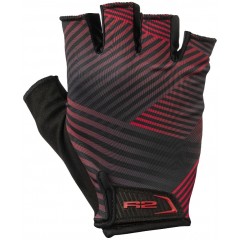 Рукавички R2 Easer L чорний, червоний