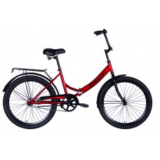 Велосипед ST 24" SPACE COMET BH 2024 красный