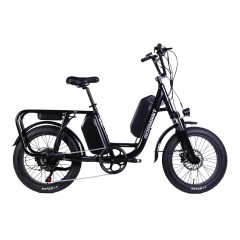 Велосипед AL 20" Dorozhnik ADAMANT HDD 48V 17.5+12.5Аh 1000W 2026 чорний