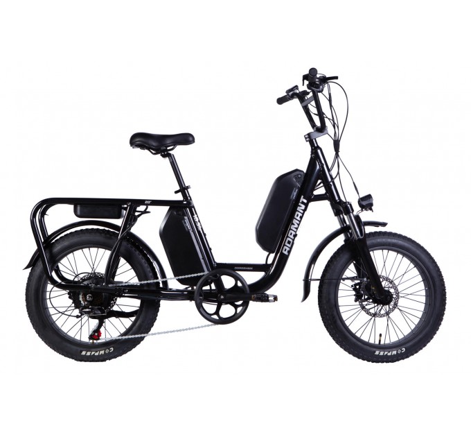Велосипед AL 20" Dorozhnik ADAMANT HDD 48V 17.5+12.5Аh 1000W 2026 чорний