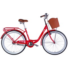 Велосипед ST 26" Dorozhnik LUX Velosteel 2026 червоний