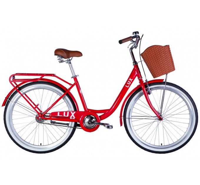Велосипед ST 26" Dorozhnik LUX Velosteel 2026 червоний