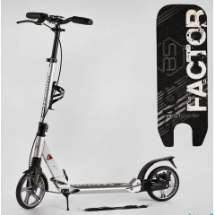 Біговел двоколісний Best Scooter FACTOR сірий