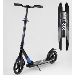 Біговел двоколісний Best Scooter 75186 чорно-синій