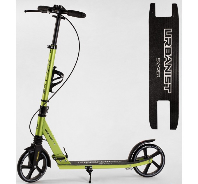 Біговел двоколісний Skyper URBANIST чорно-салатовий