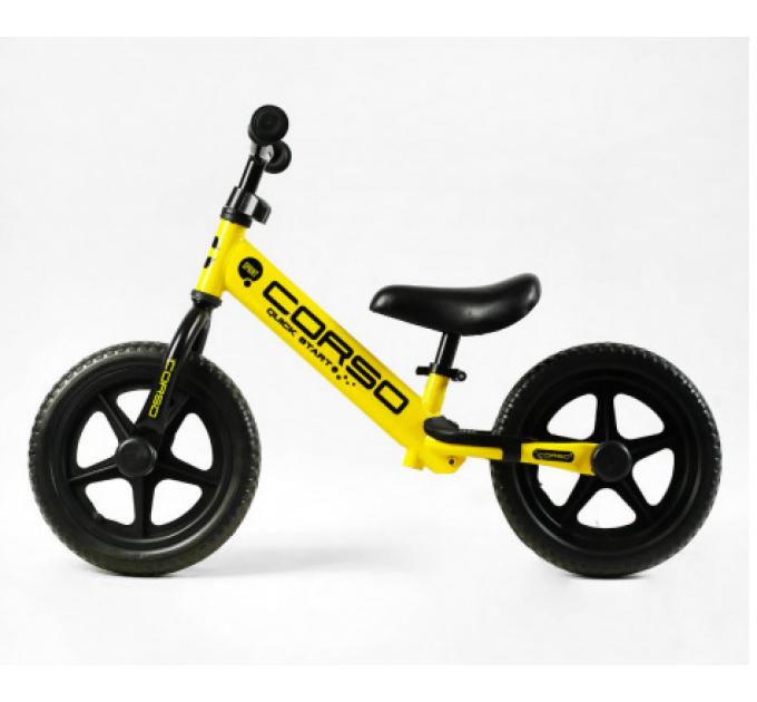 Велобіг ST 12" Corso SPRINT жовтий Велобіг ST 12" Corso SPRINT жовтий