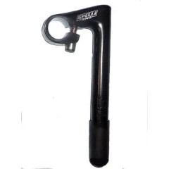 Винос керма Kalloy "UNO" Шосе KL-60 алюміній діам. 22,2 мм, литий, різьбовий, довжина 60 мм, чорний