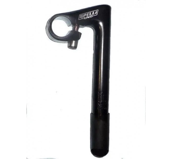 Винос керма Kalloy "UNO" Шосе KL-60 алюміній діам. 22,2 мм, литий, різьбовий, довжина 60 мм, чорний