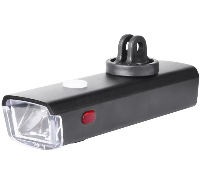 Велосипедна фара Green Cycle Dawn, 400 люмен, 5 режимів+ GoPro адаптер, алюмінієвий корпус