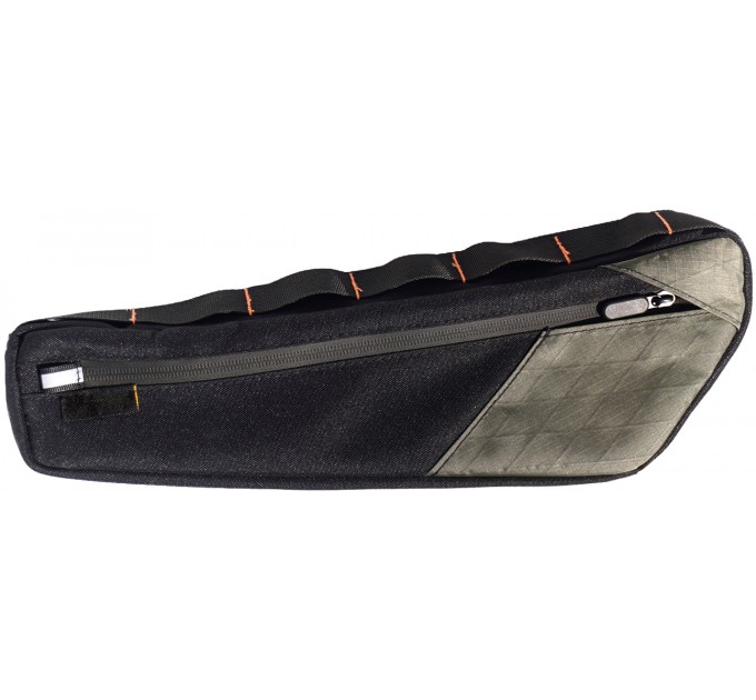 Сумка всередину рами Green Cycle Quinta, оливкова, 38х5,5х12 см, 2,5л