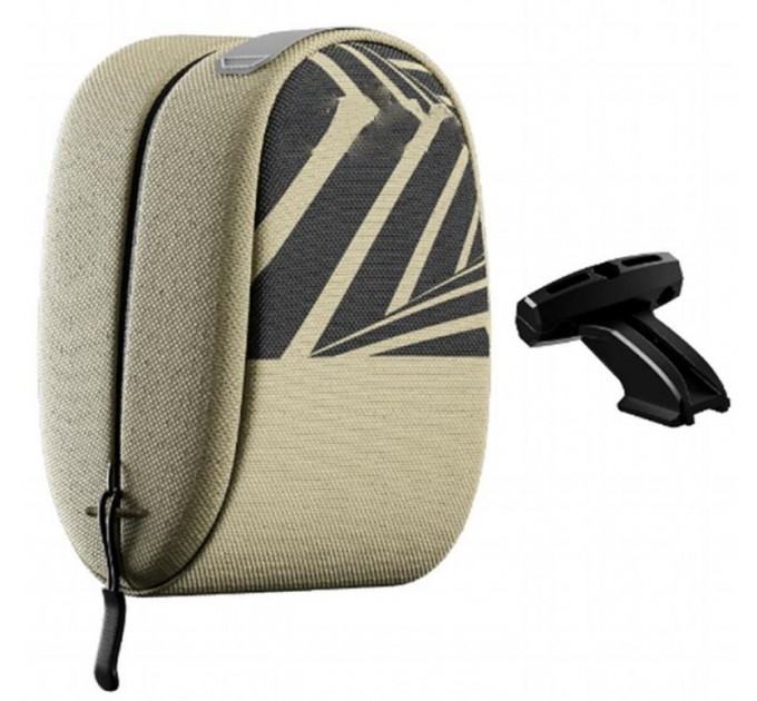 Сумка підсідельна Green Cycle Clipo, хакі, 14,2х8х6,4 см, зі світловідбивачем, на рейли