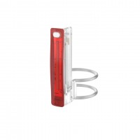 Мигалка задняя Knog Plus Rear 20 Lumens, полупрозрачная