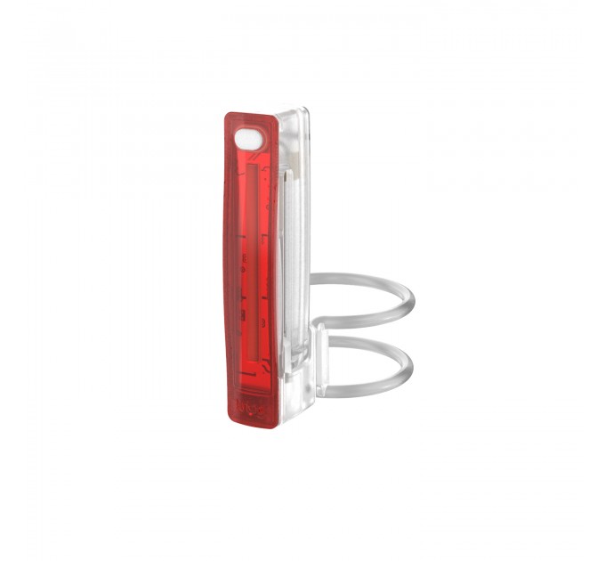 Мигалка задняя Knog Plus Rear 20 Lumens, полупрозрачная