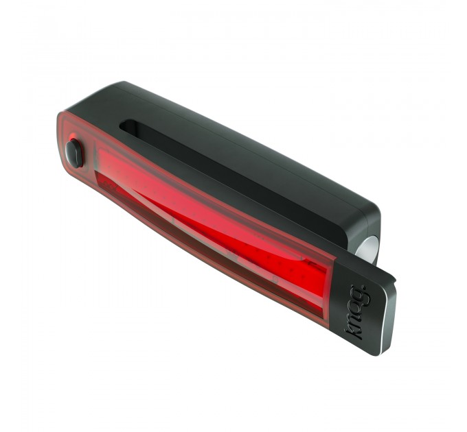 Мигалка задняя Knog Plus Rear 20 Lumens, полупрозрачная
