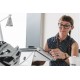 Мигалка задняя Knog Plus Rear 20 Lumens, полупрозрачная