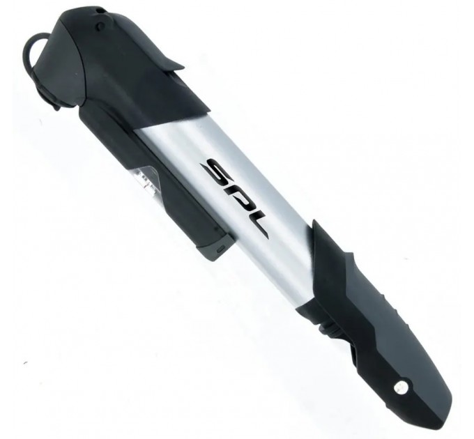 Насос компактний Spelli SPM-1961A з маноментром, сріблястий