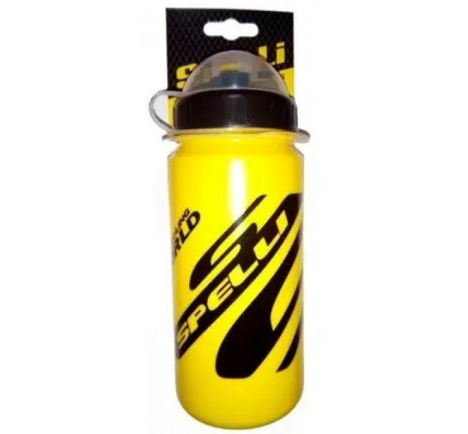 Фляга Spelli SWB-528-M 600мл жовто-чорна