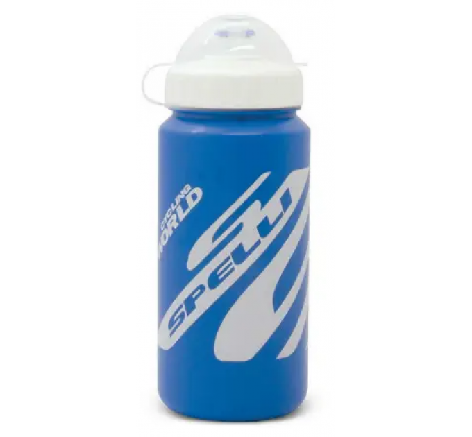 Фляга SPELLI SWB-528-M, 600 мл, синьо-біла
