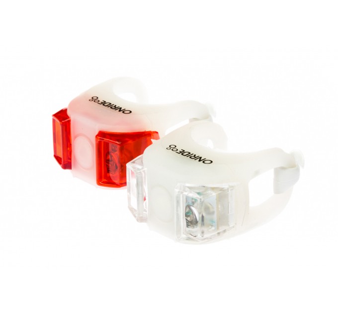 Комплект світла ONRIDE силіконовий Dual білий