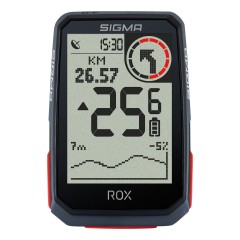 Велокомп'ютер бездротовий Sigma Sport ROX 4.0 Black, чорний