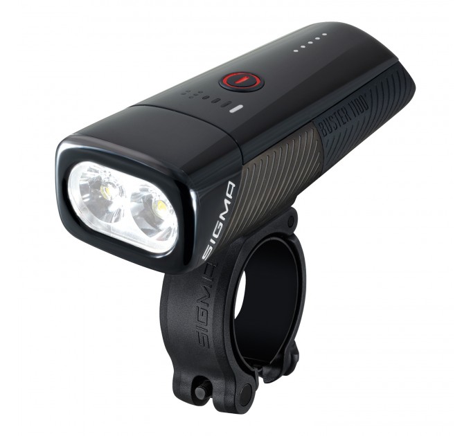 Переднє світло Sigma Sport Buster 1100, чорний