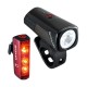 Комплект світла Sigma Sport Buster 400/Blaze Flash K-Set чорний