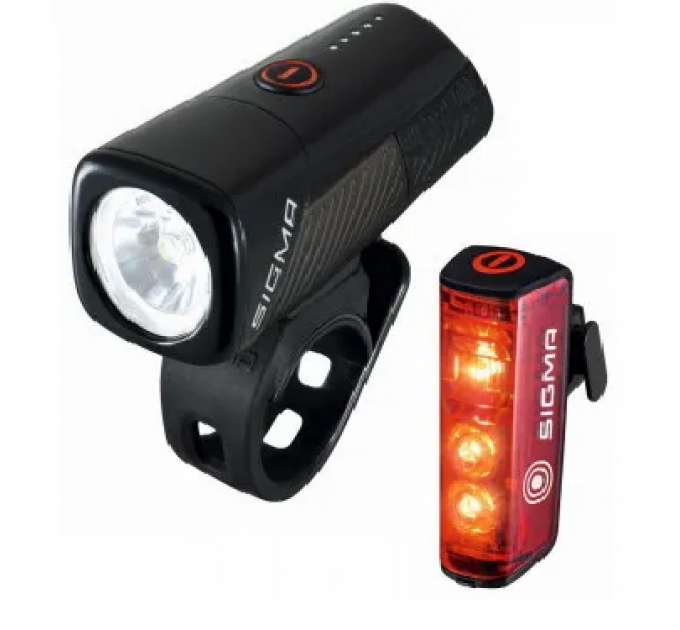 Комплект світла Sigma Sport Buster 400/Blaze Flash K-Set чорний