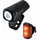 Комплект світла Sigma Sport Buster 400/Buster RL 80 K-Set чорний