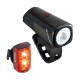 Комплект світла Sigma Sport Buster 400/Buster RL 80 K-Set чорний