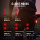 Комплект світла Sigma Sport Buster 400/Buster RL 80 K-Set чорний