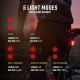 Комплект света Sigma Sport Buster 800/Buster RL 80 K-Set, черный