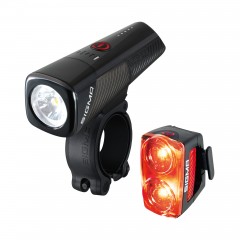 Комплект світла Sigma Sport Buster 800/Buster RL 150 K-Set чорний