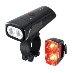 Комплект світла Sigma Sport Buster 1100/Buster RL 150 K-Set чорний